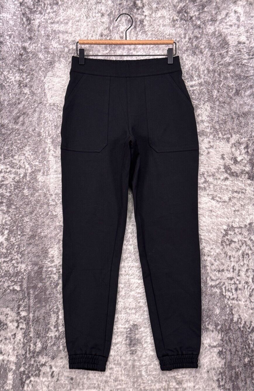Spanx Pants Medium Womens Perfect Ankle Jogger In Classic Black